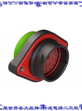 AHDP02-24-18PN-WTA 圆形连接器18POS插座外壳用于公插针黑色面板