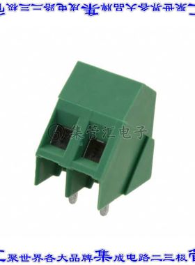 796690-2 线对板连接器2POS接线端子5mm通孔35角度带板