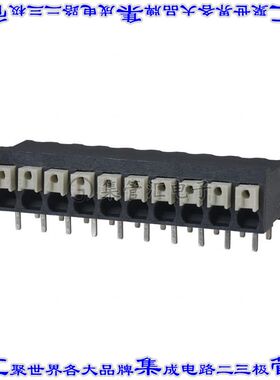 1824720000 线对板连接器10POS接线端子3.81mm通孔水平带板