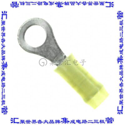 323914 环形连接器端子圆形4接线柱22-26AWG压接