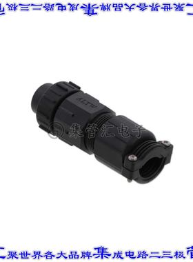 PWM-02BFMB-TL7001 圆形连接器2(电源)插头公引脚螺钉自由悬挂