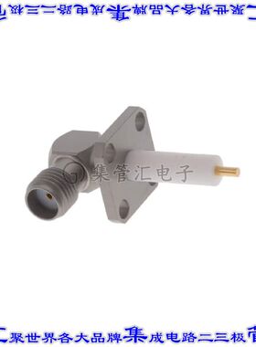 R125654451 同轴连接器SMA插孔母形插口焊接50欧姆面板安装直角