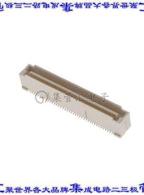 61083-084502LF 板对板连接器80POS插头中央触点带2排0.8mm表贴SM