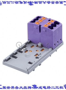 3273542 接线板专用连接器6POS中等28.6mm紫色