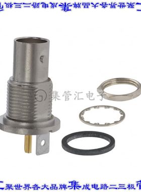 5414217-1 同轴连接器BNC插孔母形插口焊杯75欧姆面板安装