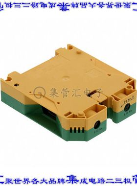 9512200000 端子块连接器2POS接地地面20.5mm绿色黄色2/0-6AWG