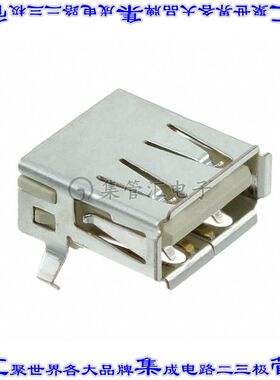 292303-7 连接器USB-A插座4POS USB 2.0表面贴装直角通孔