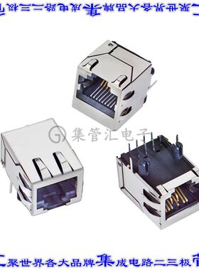 SS71800-007F 连接器接插件CONN MOD JACK 8P8C R/A SHIELDED