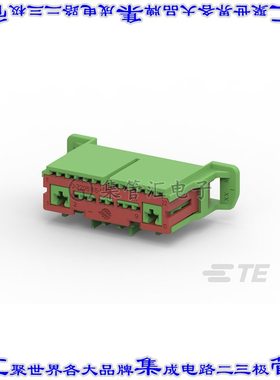 2295163-4 矩形连接器外壳22POS插座2排1.3mm母形插口绿色自由悬