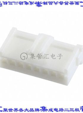 917692-1 矩形连接器外壳8POS插头2.5mm母形插口天然色自由悬挂