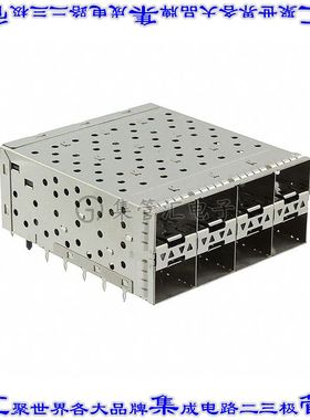 SFPP014-L 插拔式连接器160(20x8)插座成组(2x4)SFP+通孔直角压配