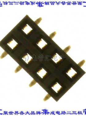 NPPN042FFKS-RC 针座连接器8POS插座2排2mm母形插口表贴SMD镀金