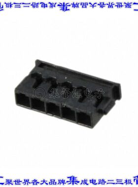 781720005 0781720005矩形连接器外壳5POS插座1.2mm母形插口黑色