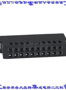 487223-5 接插件连接器CONN FFC RCPT HSG 20POS 2.54MM