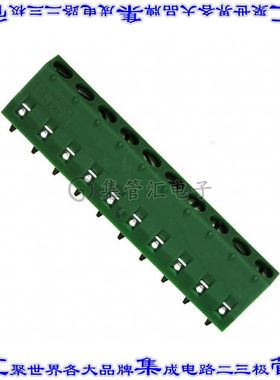 1727094 线对板连接器10POS接线端子3.81mm通孔水平带板