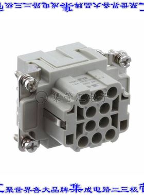 T2050102201-000 连接器10+接地无触头嵌件母头压接