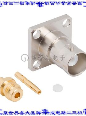 112616 同轴连接器BNC插孔母形插口焊接50欧姆面板安装