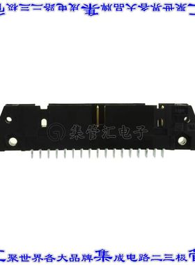 5102154-8 针座连接器34POS接头2排2.54mm公形插针通孔直针镀金