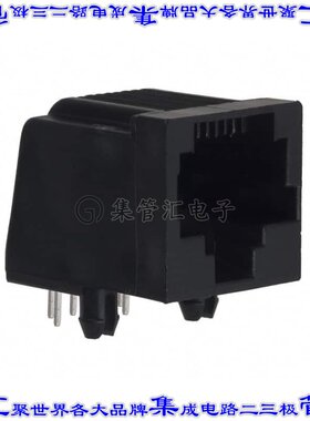 5554517-1 接插件连接器CONN MOD JACK 8P8C R/A UNSHLD