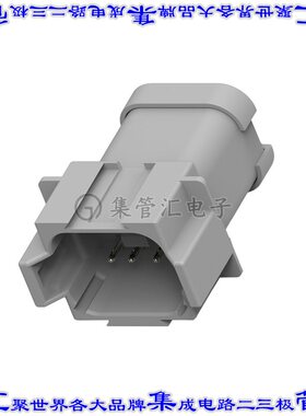 DT04-08PA-P026 矩形连接器外壳8POS插座2排9.12mm公形引脚灰色自