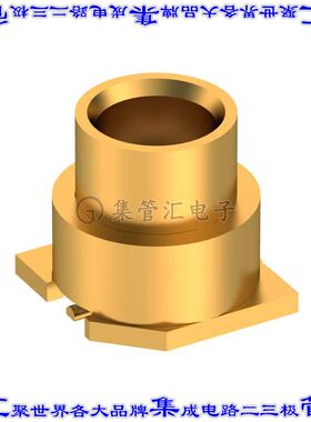 R299137801 同轴连接器RP-MCX插座公插针焊接50欧姆表面贴装