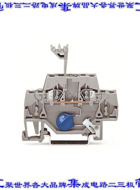 280-502/281-614 端子块连接器2POS馈通式5.0mm灰色14-28AWG