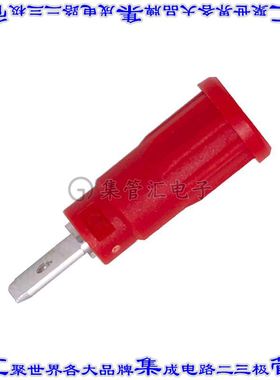 CT3078-2 接插件连接器JACK PNL SAFET 2MM QC PUSHIN RED