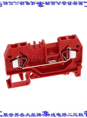 280-903 端子块连接器2POS馈通式5.0mm红色12-28AWG