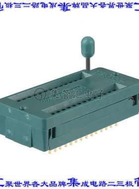 228-1277-00-0602J 连接器IC插座DIPZIF(ZIP) 15.24mm插口28(2 x