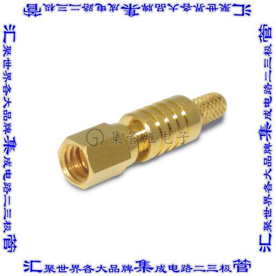 153100 同轴连接器SSMC插头母形插口焊接50欧姆自由悬挂