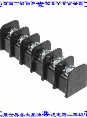 387207506 0387207506端子块连接器6电路隔板接线座9.53mm螺钉带