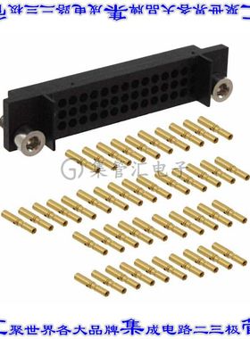 M80-7054505 矩形连接器45POS插座3排2mm母插口压接镀金自由悬挂