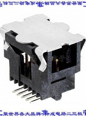 5-147377-1 针座连接器10POS接头2排1.27mm公形插针表贴SMD镀金