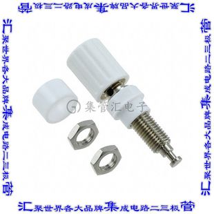 KNURLED 接插件连接器CONN POST WHITE BIND CT2232