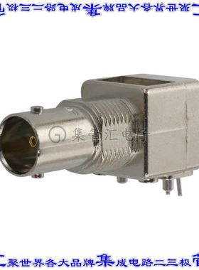 5222092-1 同轴连接器BNC插孔母形插口焊接75欧姆面板安装通孔直