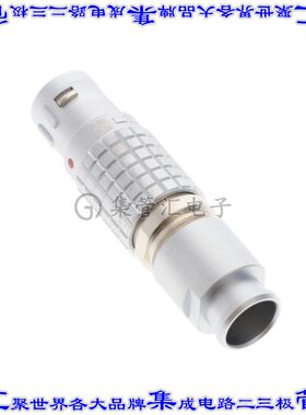 FGJ.2B.302.CLLD92Z 圆形连接器2POS插头母插口焊杯镀金自由悬挂