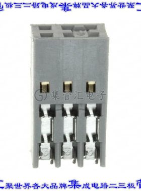 CHG-2006-001010-KEP 矩形连接器6POS插座2排2.54mm母插口灰色IDC