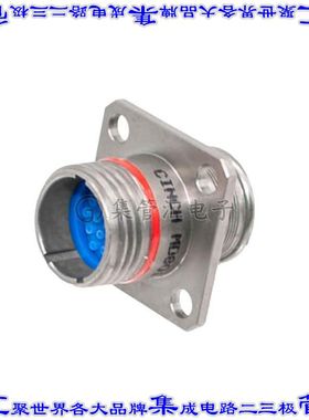 MD801-009-02MT10-26PA 圆形连接器26POS插座公形引脚压接面板安