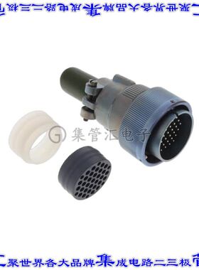 CA3106E28-21P-B-A240 圆形连接器37POS插头公引脚压接银自由悬挂