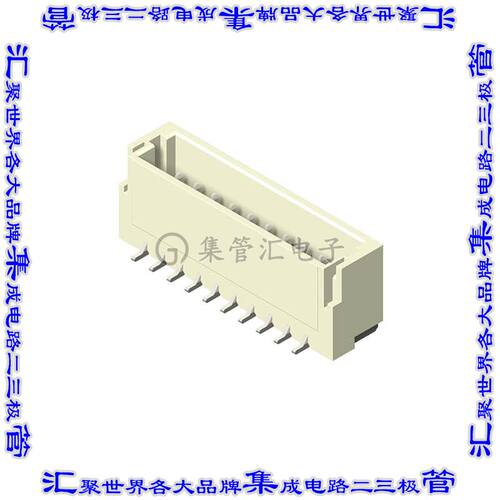 CI1107M1VR0-NH 针座连接器7POS接头1mm公形插针表贴SMD锡