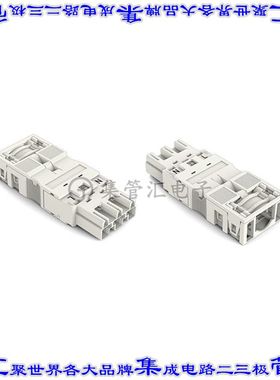 770-133 端子块连接器3POS插头公引脚1mm白色自由悬挂