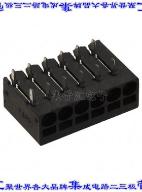 1770924 线对板连接器6POS接线端子2.5mm通孔水平带板