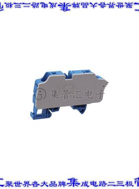 1SNK710065R0000 端子块连接器2POS馈通式12.0mm蓝色灰色6-20AWG