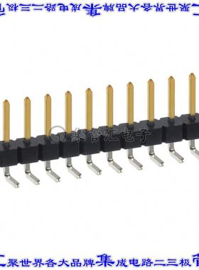 PBC10SBAN 针座连接器10POS分离式2.54mm公形插针通孔直角镀金