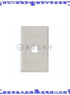 FPDS1-FW 接插件连接器SCREWLESS DECORA 1 PORT FACEPLAT