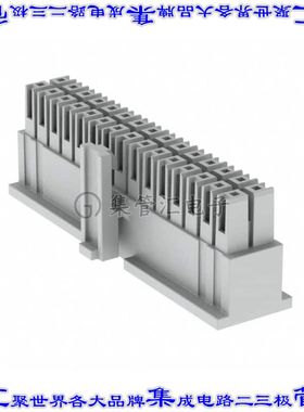 IPD1-15-D 矩形连接器外壳30POS插座2排2.54mm母形插口白色自由悬