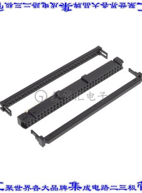 HIF3BA-64D-2.54R(63) 矩形连接器64POS插口2排2.54mm母插口黑色I