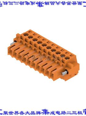 1606720000 端子块连接器10POS插头母插口3.5mm橙色自由悬挂