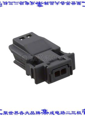MX19002P52 矩形连接器外壳2POS插头2.5mm公形引脚灰色自由悬挂