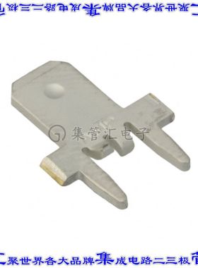 63860-1 快速连接器端子公头4.75mm焊接